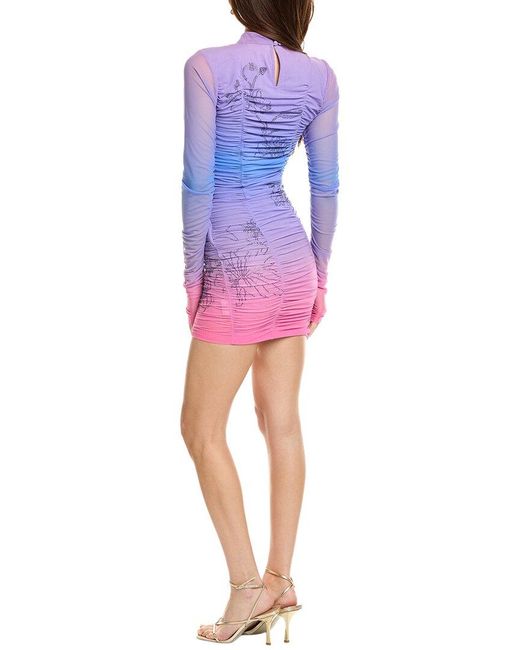 Rococo Sand Purple Blake Mini Dress