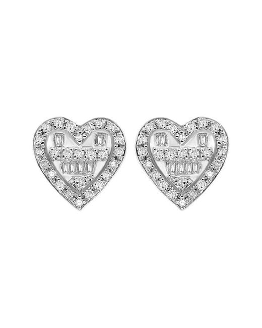 Diana M Gray Fine Jewelry 14k 0.19 Ct. Tw. Diamond Earrings