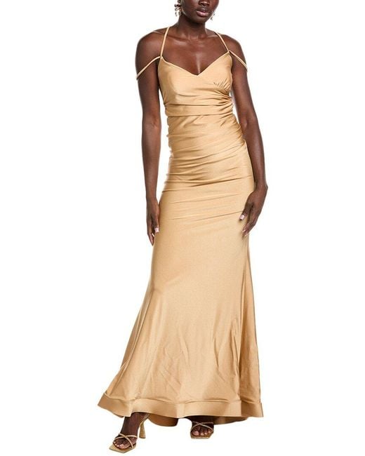 Issue New York Natural Strappy Gown