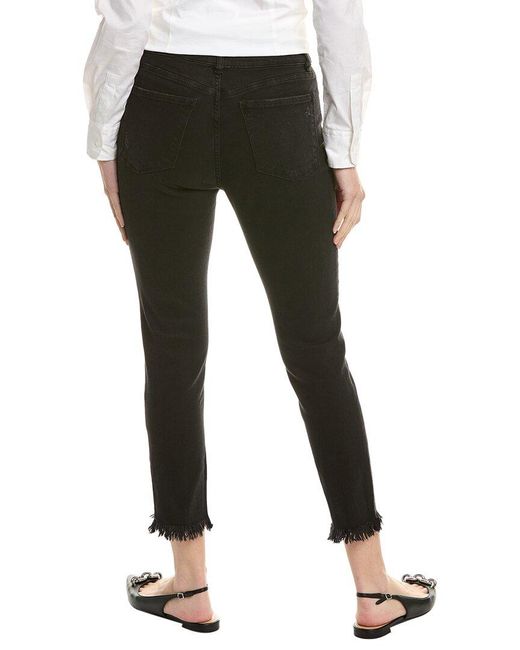 DL1961 Black Farrow Montgomery High-Rise Cropped Skinny Jean