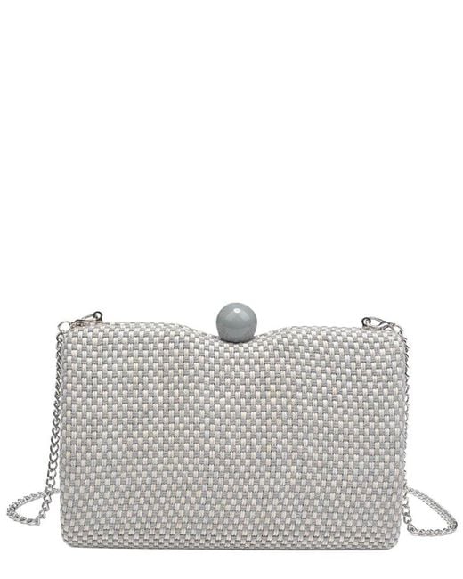 Urban Expressions Gray Marissa Evening Clutch