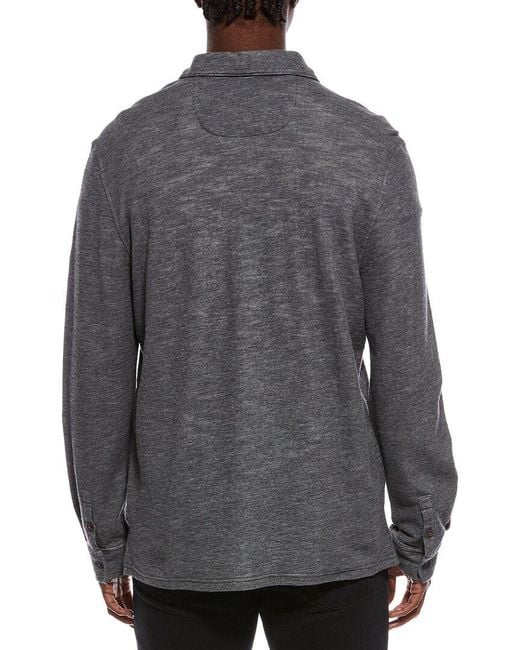 Tommy Bahama Gray Penn Cove Polo Shirt for men