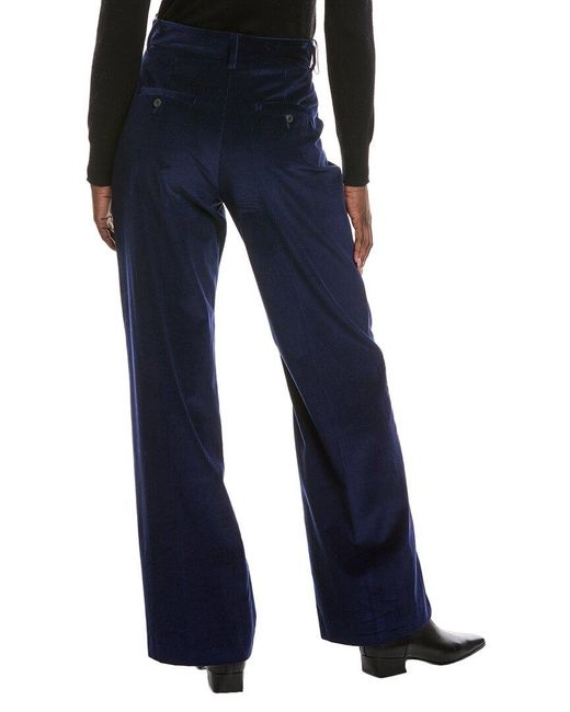 Weekend by Maxmara Blue Tania Corduroy Trouser