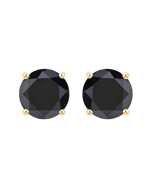 Diana M Black Fine Jewelry 14k 4.77 Ct. Tw. Diamond Studs