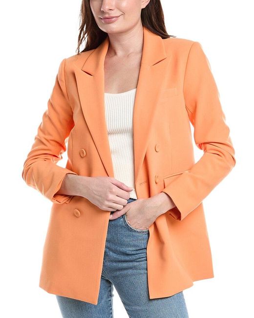FAVORITE DAUGHTER Orange The Phoebe Blazer