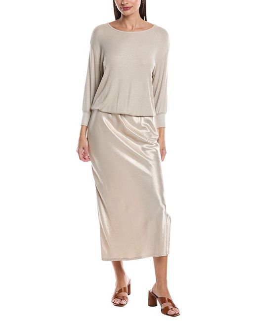 Michael Stars Natural Nadia 2-In-1 Maxi Dress