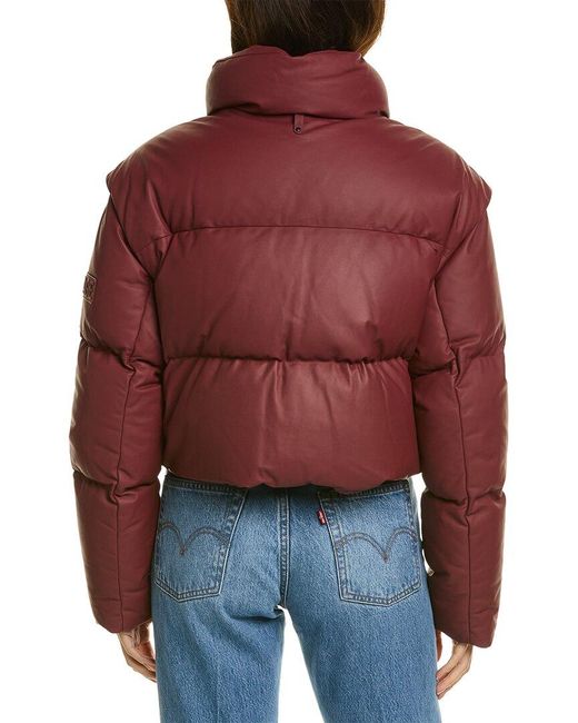 Mackage Red Bailey Convertible Puffer Jacket