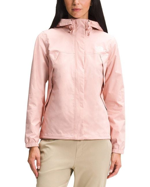 The North Face Antora Jacket in Pink | Lyst UK
