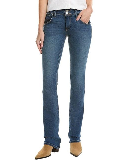Hudson Blue Beth Mid-rise Rhythm Rain Baby Boot Jean