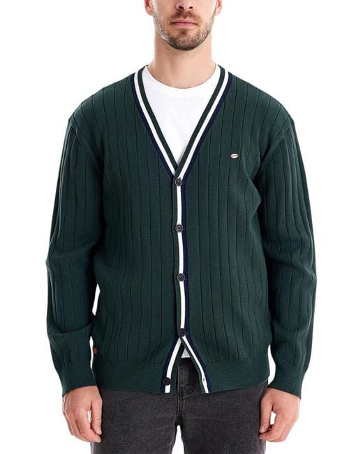 Tom Wood Green Cardigan for men