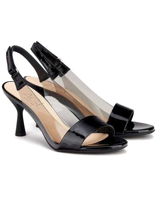 Agl Attilio Giusti Leombruni Black Francesca Leather Sling