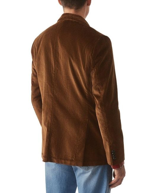 J.McLaughlin Brown Suffolk Jacket for men
