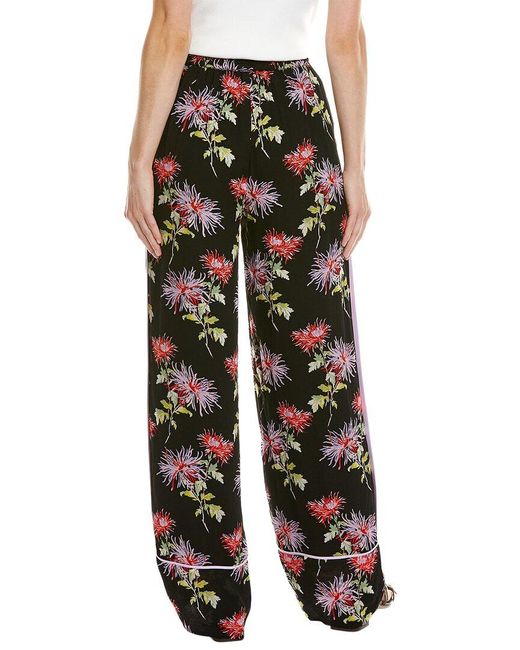 Diane von Furstenberg Black Marvel Pant