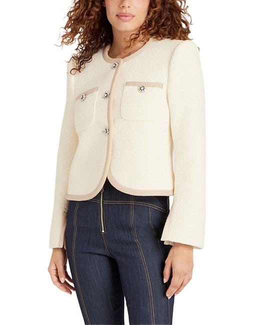 Cinq À Sept Natural Junia Jacket
