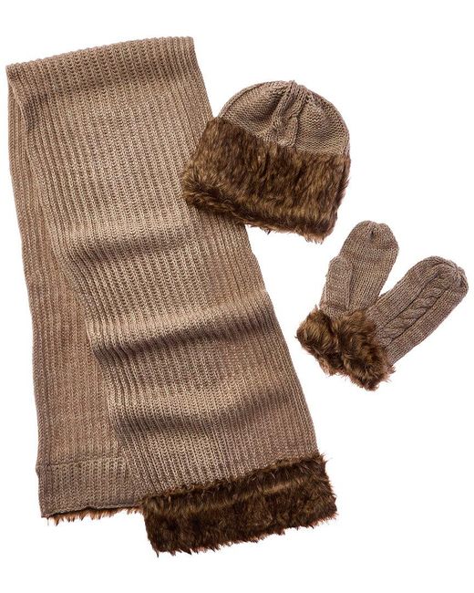 La Fiorentina Brown Muffler Scarf