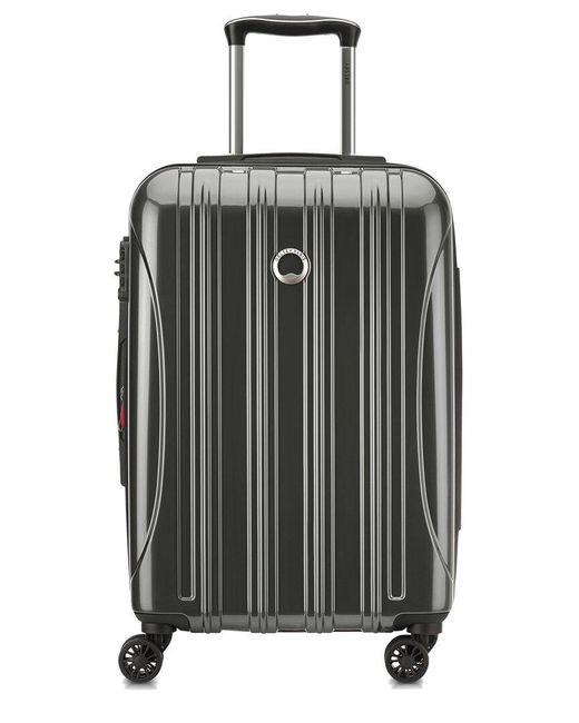 Delsey Black Helium Aero 21" Carry-on Expandable Spinner Trolley