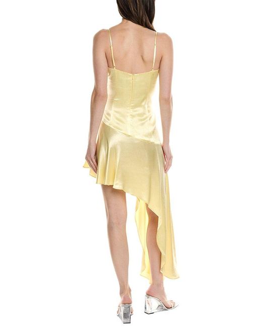 Bardot Yellow Idres High-low Dress