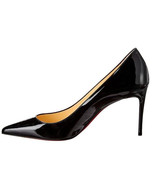 Christian Louboutin Black So Kate 85 Patent Pump