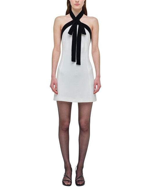 Jonathan Simkhai White Jolie Mini Dress