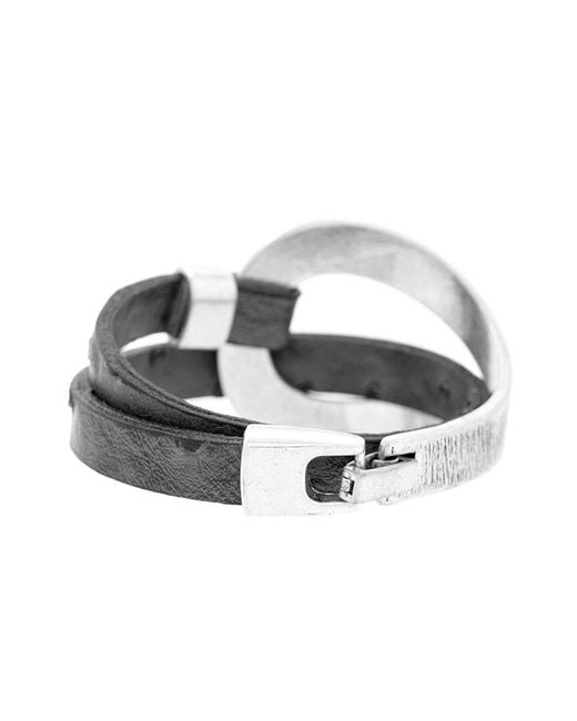 Saachi Gray Silver Bracelet