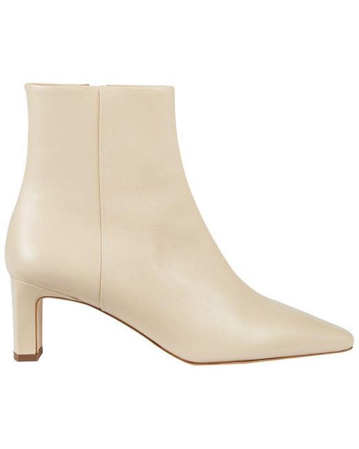 L.K.Bennett Natural L.K.Bennett Margaux Leather Ankle Boot