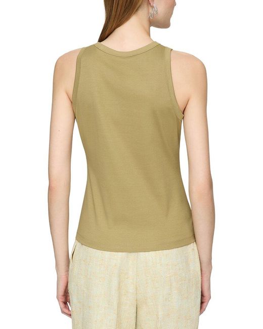 Lafayette 148 New York Green Racerback Tank