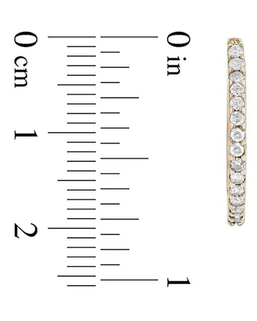 LEVARON White 14K 0.50 Ct. Tw. Diamond Earrings