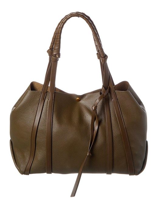 Dolce Vita Brown Diana Leather Tote