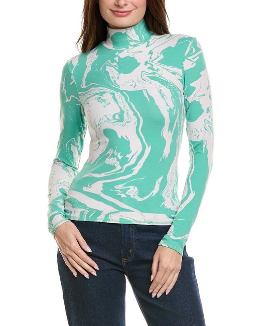 Marimekko Green Jakala Print Shirt
