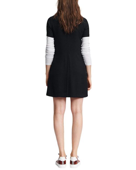 Rag & Bone Black Aiden Tee Shirt Dress