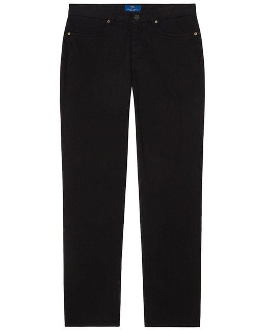 Robert Talbott Black Rockwell 5 Pocket Pant for men