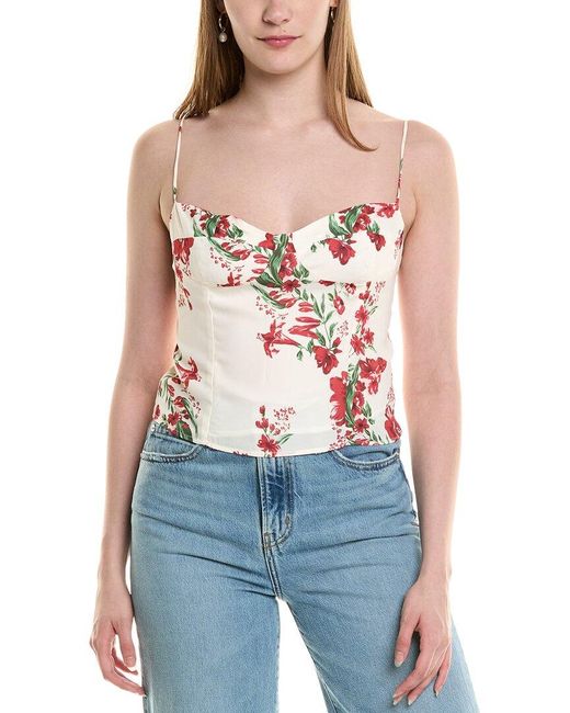 REVERIEE Blue Top