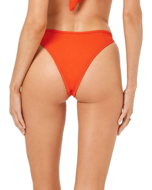 LSPACE Orange Dominic Bottom Bitsy
