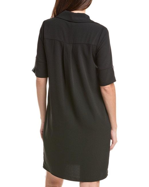 Joseph Ribkoff Black Polo Dress