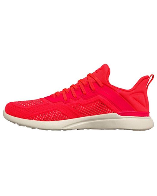 Athletic Propulsion Labs Red Athletic Propulsion Labs Techloom Tracer Sneaker