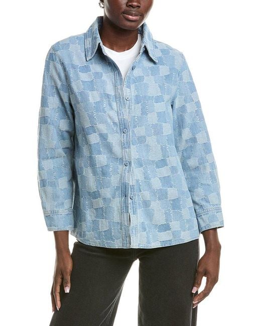 ANNA KAY Blue Stonnia Shirt