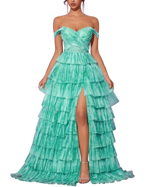 Amanda Royal Blue Maxi Dress