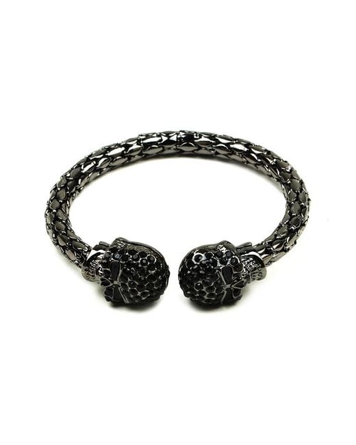 Eye Candy LA Black Skull My Wrist Bracelet