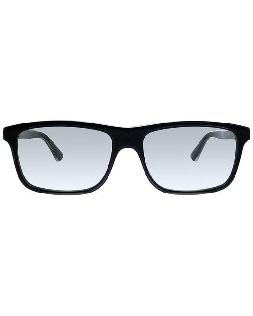 Gucci Black Square 55mm Optical Frames