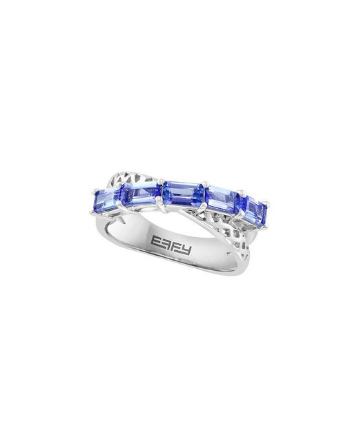 Effy Fine Jewelry Blue 1.52 Ct. Tw. Tanzanite Ring