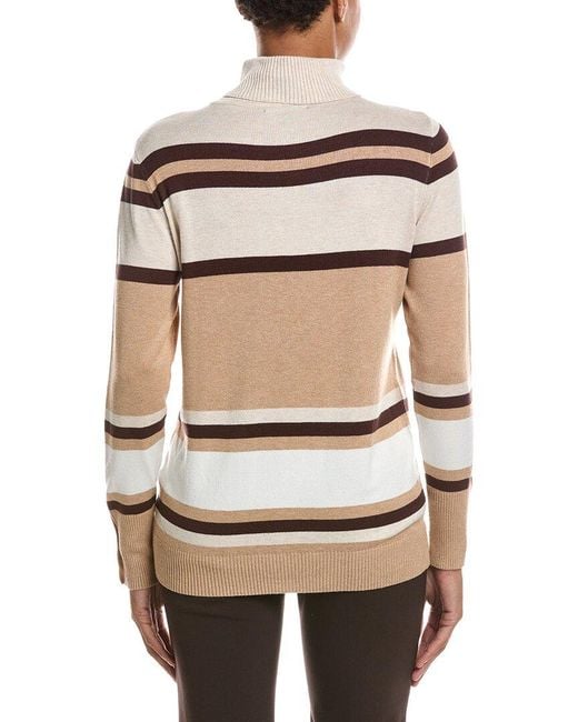 Joseph A Natural Turtleneck Sweater