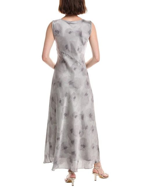Rag & Bone Gray Lisa Printed Dress