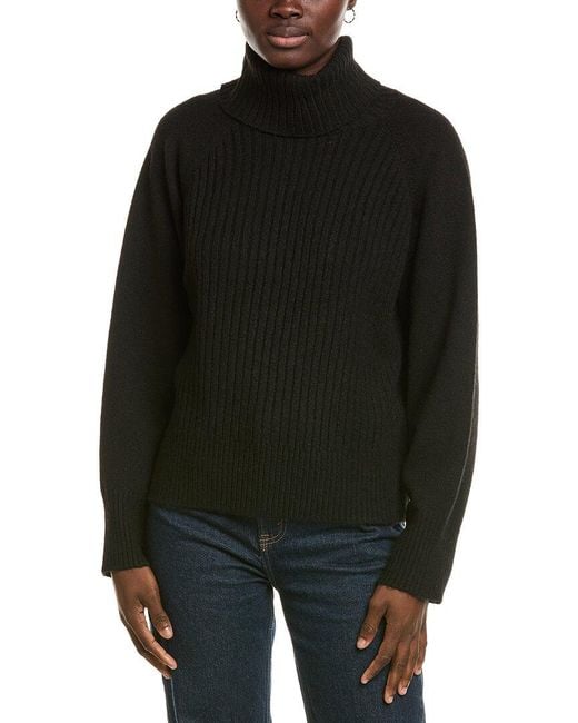 Michael Stars Black Storm Turtleneck Pullover