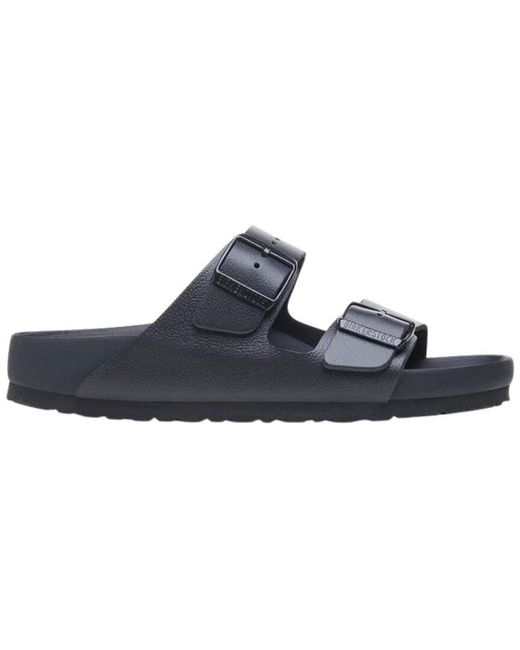 Birkenstock Blue Arizona Leather Sandal