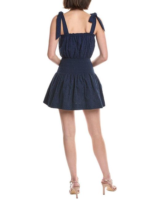 Ramy Brook Blue Laurel Mini Dress
