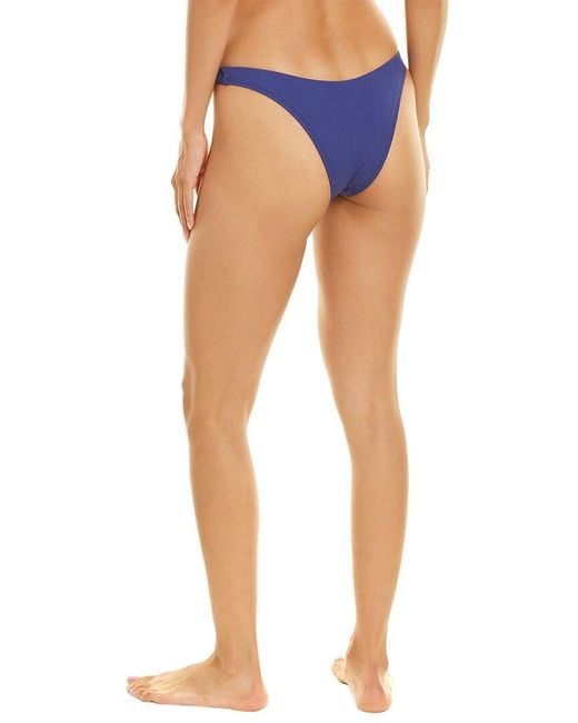Vitamin A Blue California High-Leg Bikini Bottom