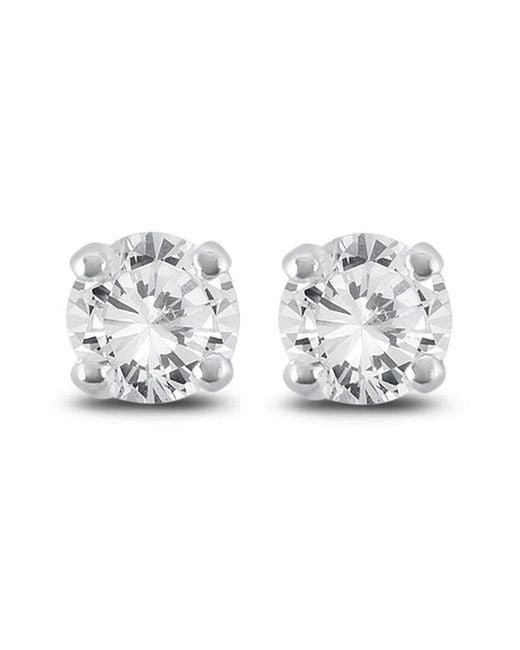 Diana M Metallic Fine Jewelry 14k 0.33 Ct. Tw. Diamond Earrings