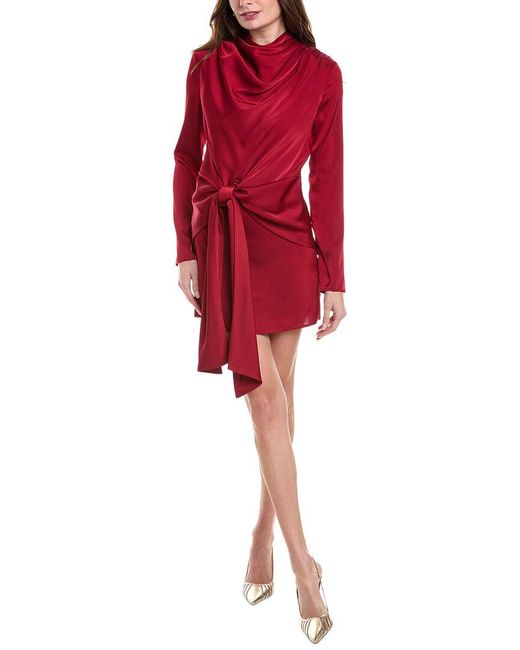 Nicholas Red Ellara Mini Dress