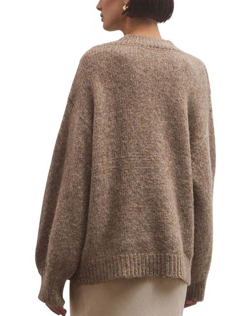 Z Supply Brown Danica Sweater
