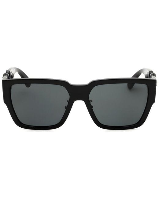 Versace Black 57Mm Sunglasses for men
